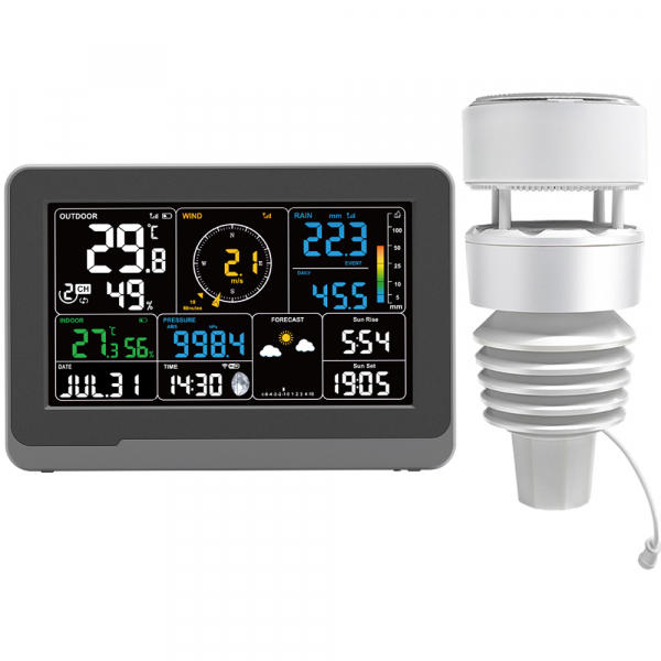 WH5000 7-In-1 Ultra WiFi Weather Station